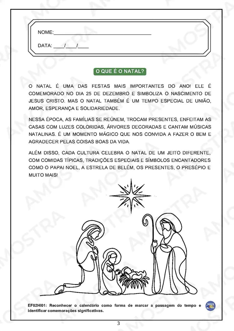 Atividades Natalinas para Fundamental 1 - Miniatura 2