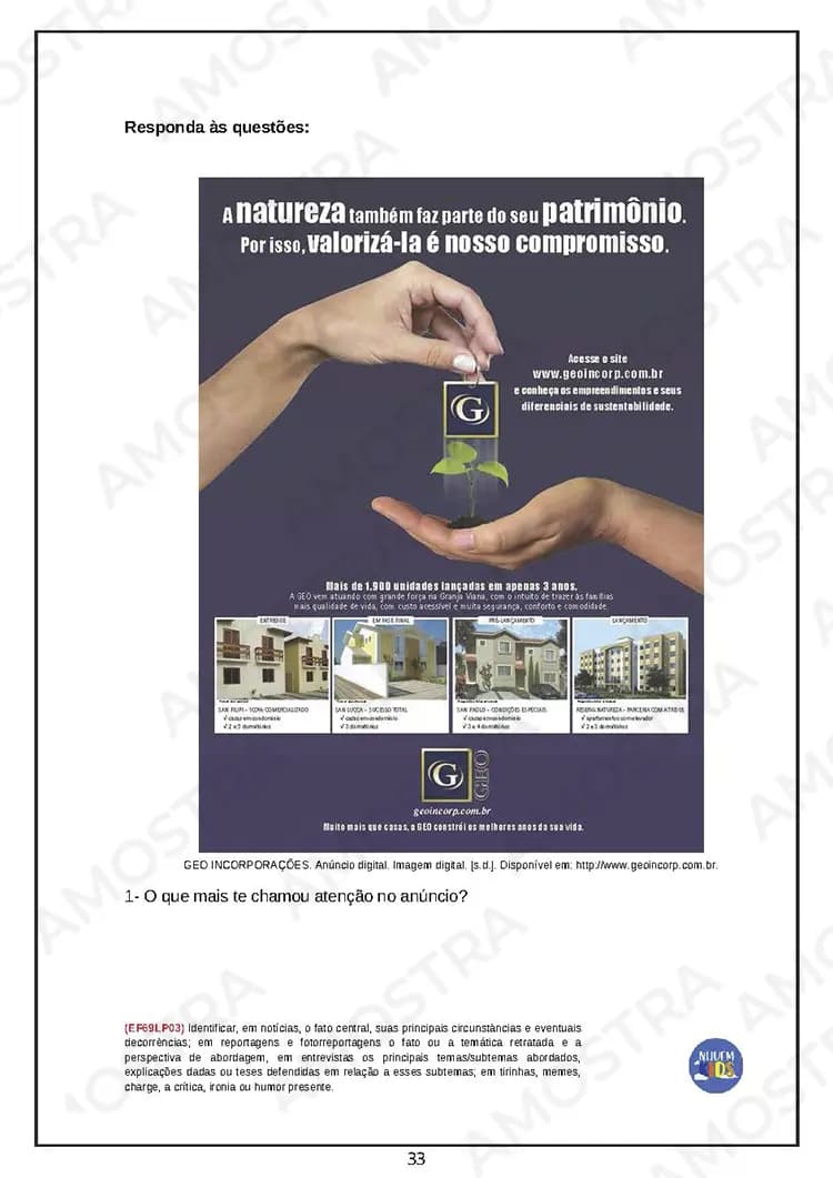 Kit de Atividades para Português 6º ao 9º Ano - Miniatura 3