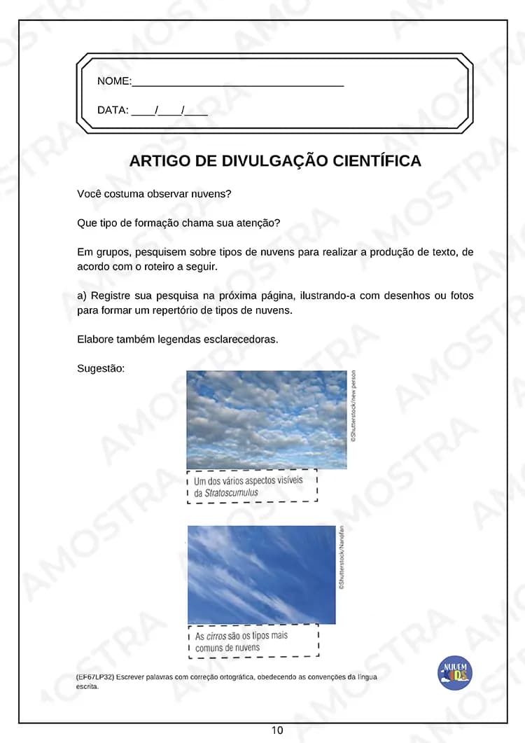 Atividades para Produção Textual 6º ao 9º Ano - Miniatura 6