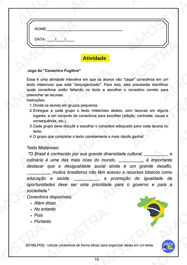 Atividades de Redação 6º ao 9º ano - Miniatura 6