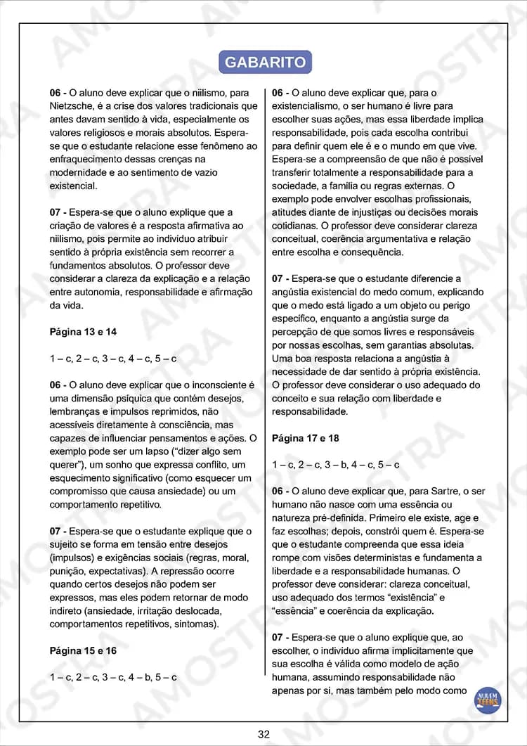 Avaliações de Filosofia Ensino Médio - Miniatura 5
