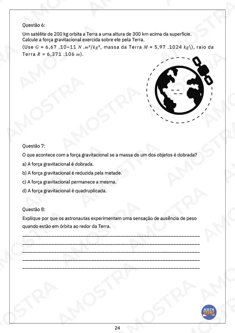 Avaliações de Física Ensino Médio - Miniatura 7