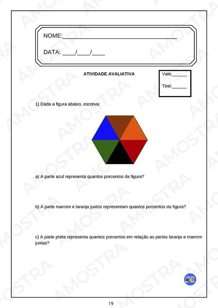 Avaliações de Matemática 6º ao 9º Ano - Miniatura 3