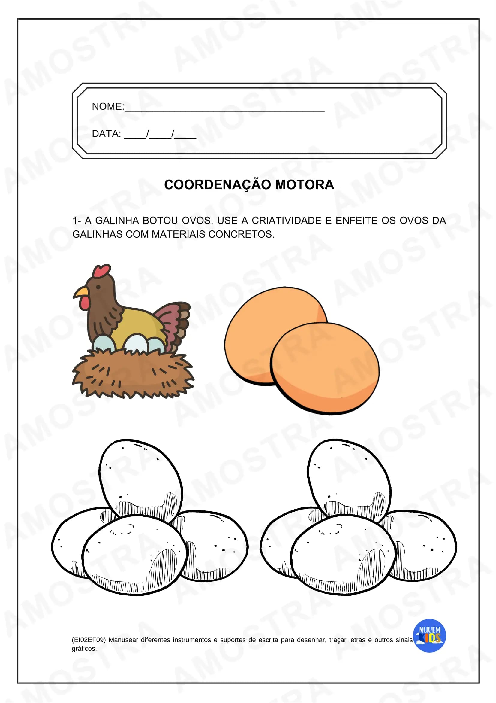 Atividades para Coordenação Motora - Miniatura 9