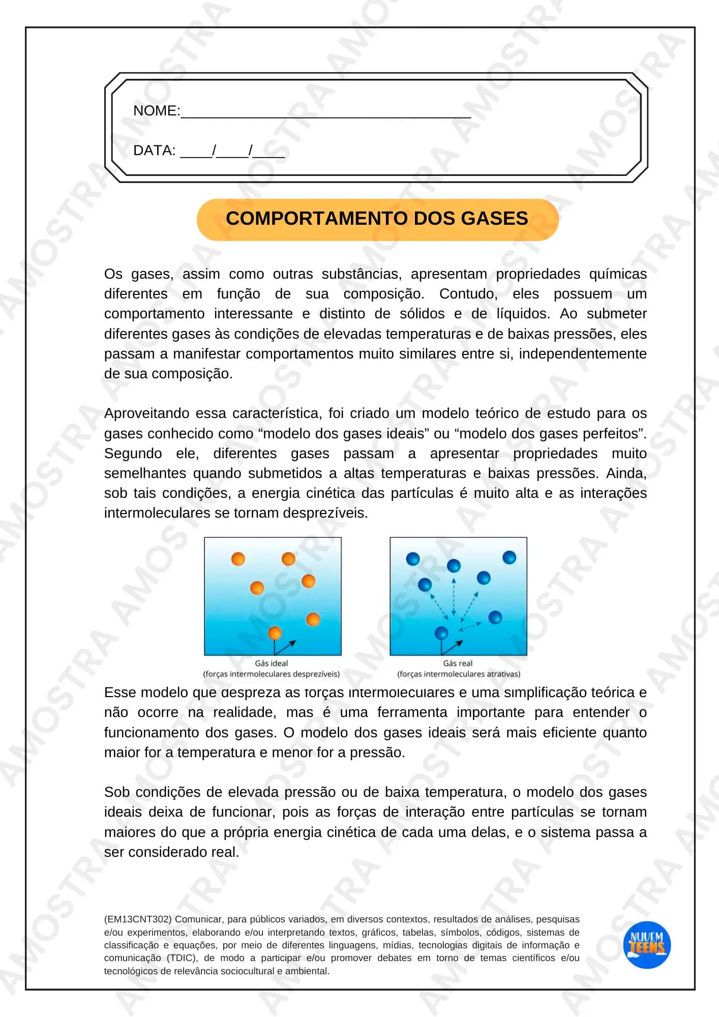 Atividades de Química Ensino Médio - Miniatura 8