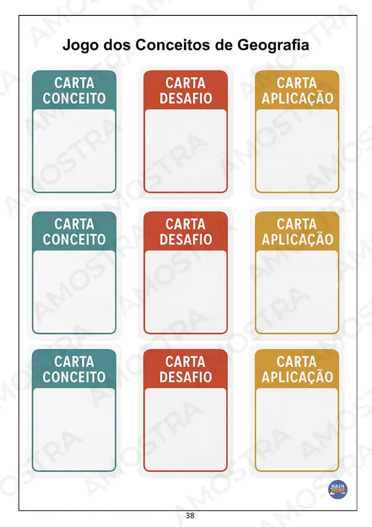 Atividades de Dinâmicas de Geografia 1ª a 3ª Série - Miniatura 4