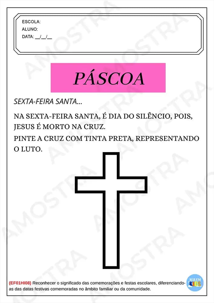 Atividades de Páscoa Séries Iniciais - Miniatura 3
