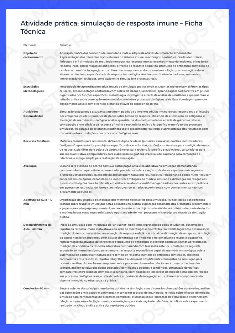 Planejamentos de Aula Biologia 1ª a 3ª Série - Miniatura 3