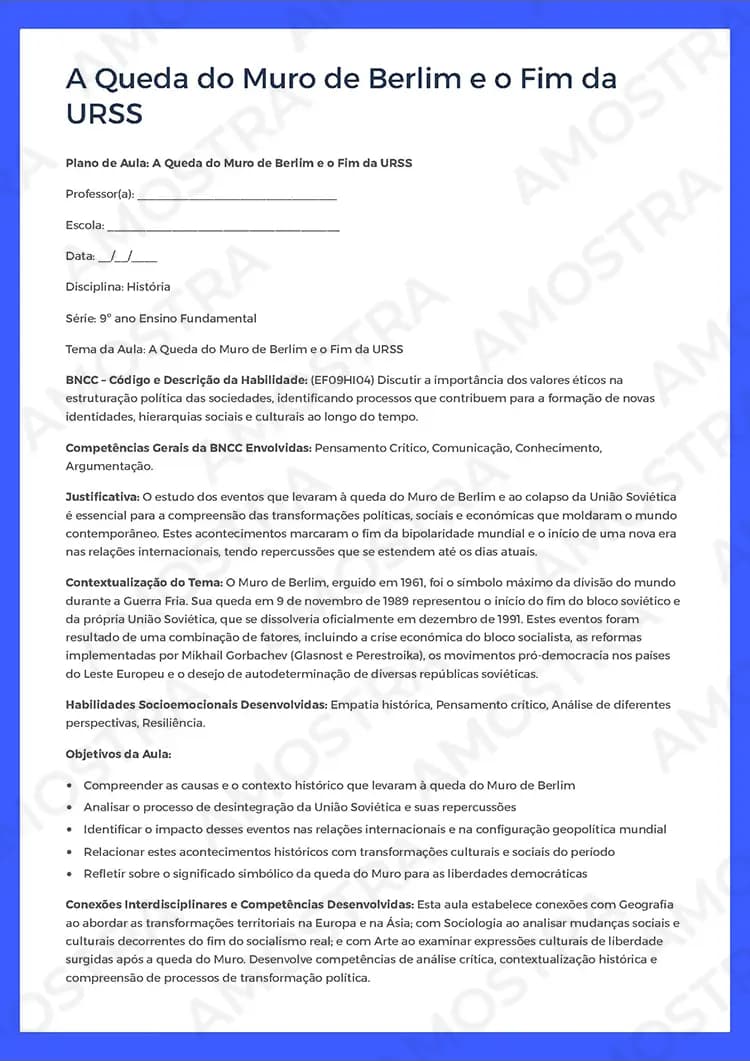 Planejamentos de Aula História 6º ao 9º Ano - Miniatura 6