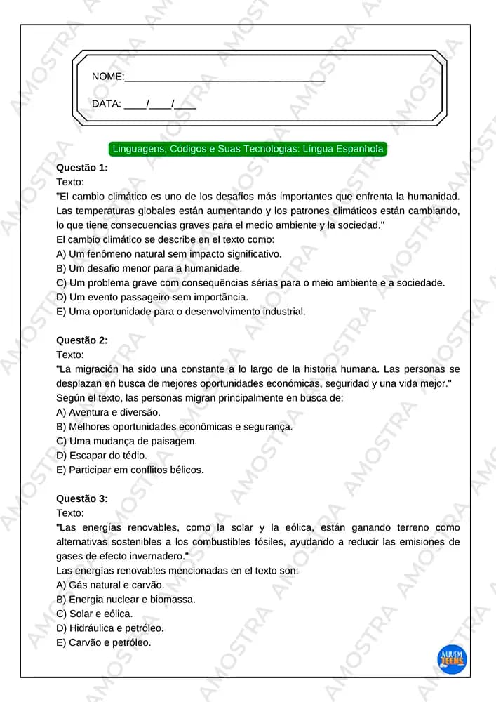 Simulados ENEM Ensino Médio - Miniatura 8