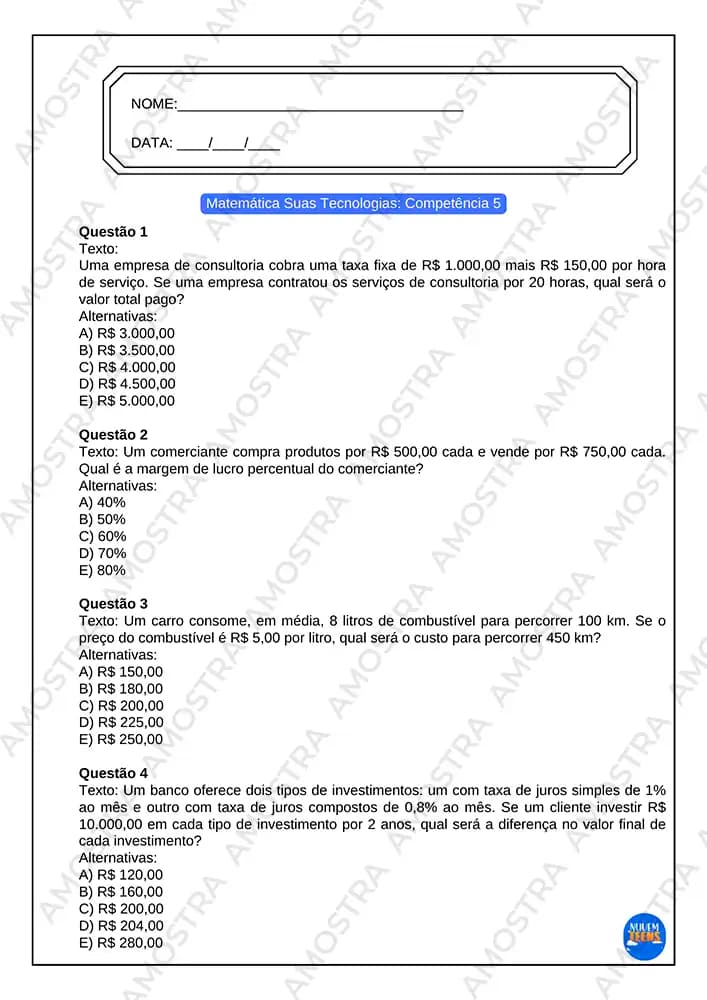 Simulados ENEM Ensino Médio - Miniatura 7