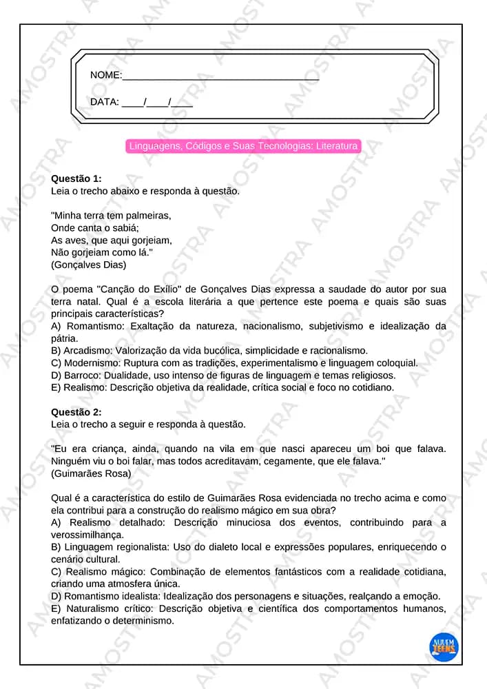 Simulados ENEM Ensino Médio - Miniatura 5