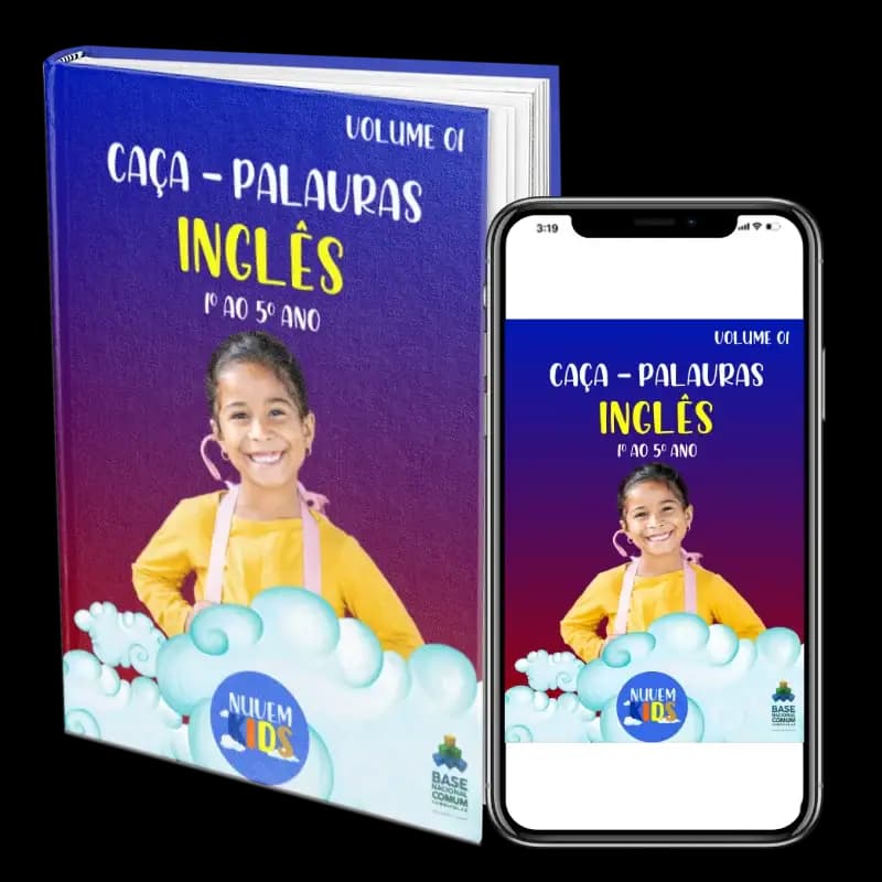 Caça Palavras Inglês Fundamental 1