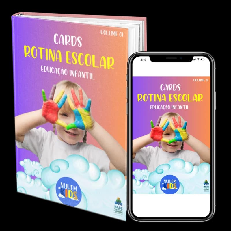 Cards Rotina Escolar Educação Infantil
