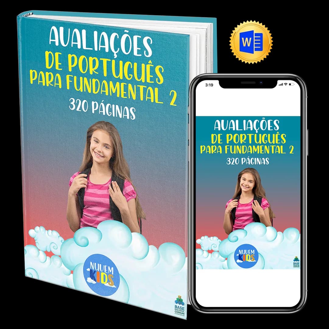 Avaliações de Português 6º ao 9º Ano
